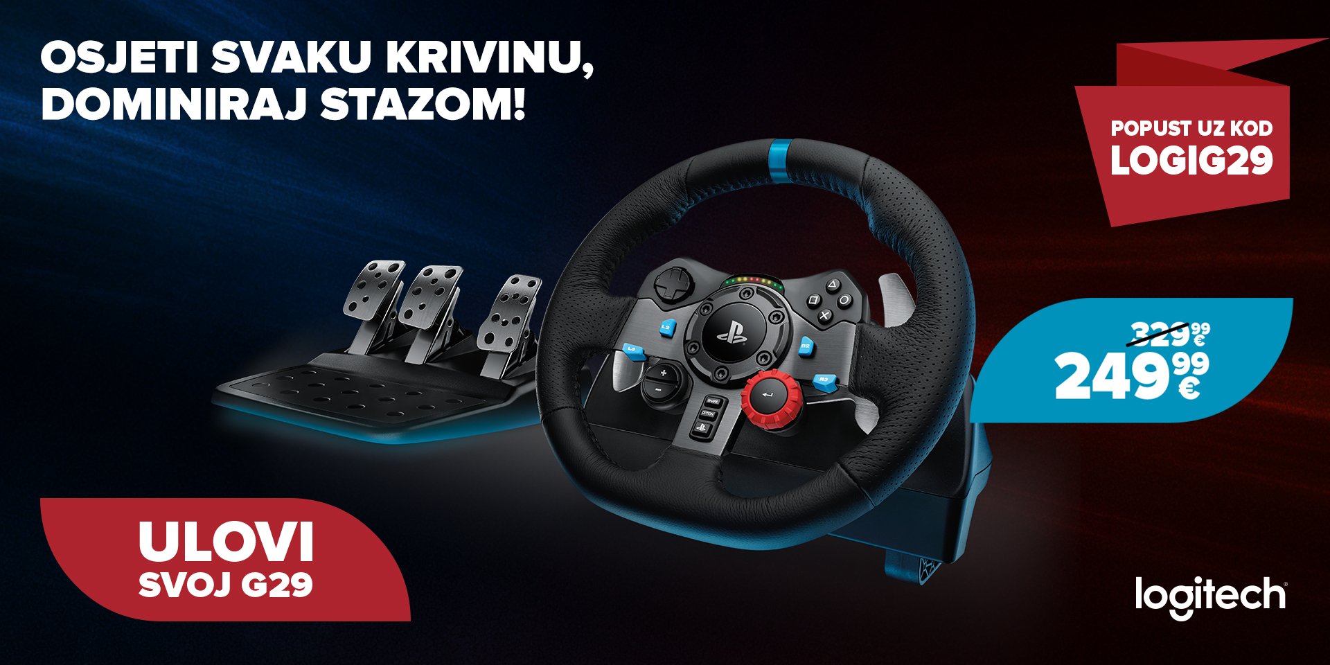 Logitech G29 vikend akcija
